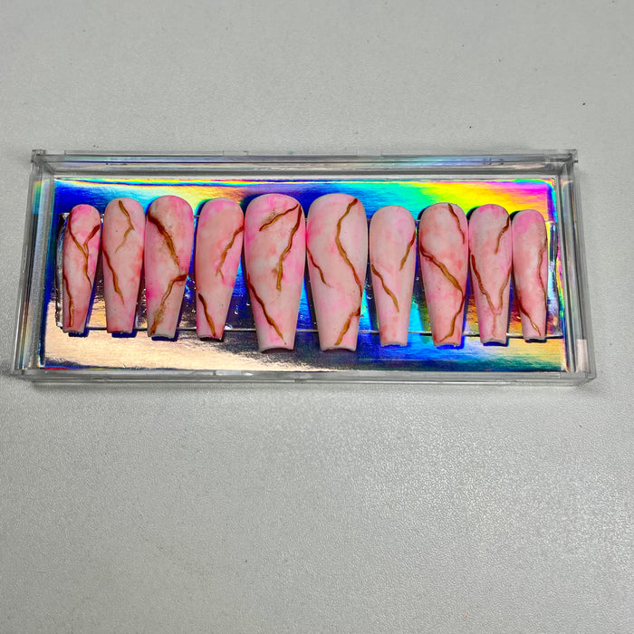 Pink Marble, Med